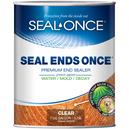 Seal-Once 1 QT SEAL ENDS ONCE Cut Ends Wood Sealer SO6600
